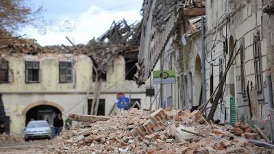 Растет число жертв разрушительного землетрясения в Хорватии - ru.euronews.com - Россия - США - Испания - Хорватия - Словения - Загреб - Петриня