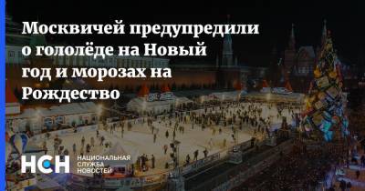 Михаил Леус - Москвичей предупредили о гололёде на Новый год и морозах на Рождество - nsn.fm - Москва