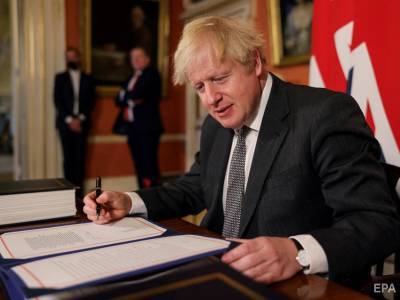 Борис Джонсон - Елизавета II - Sky News - Джонсон подписал торговое соглашение по Brexit - gordonua.com - Англия