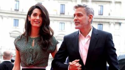 Джордж Клуни - Джеймс Киммела - Амаль Клуни - Дети Джорджа и Амаль Клуни свободно говорят на итальянском - skuke.net - Новости