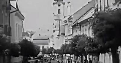 На Закарпатье реставрировали уникальное видео с видами Ужгорода 90-летней давности (видео) - focus.ua - Украина - Киев - Ужгород