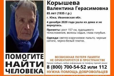 В Иванове ищут 85-летнюю женщину - mkivanovo.ru