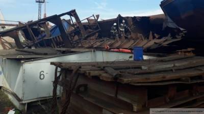 Опубликовано фото затонувшего украинского "Титаника" с щебнем - newinform.com - Чукотка - Запорожье - Днепр