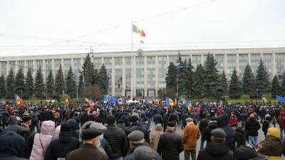 Майя Санду - Игорь Додон - Сторонники Санду в Кишиневе требуют досрочных выборов: видео протестов - news.24tv.ua - Молдавия - Кишинев