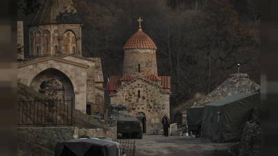 Совместное богослужение в карабахском монастыре - ru.euronews.com - Армения - Азербайджан - Нагорный Карабах - Новости