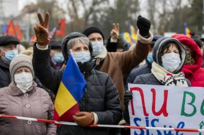 Игорь Додон - В Молдове антиправительственная акция протеста завершилась принятием резолюции - vkcyprus.com - Молдавия