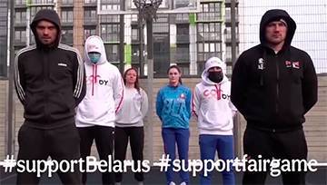 Белорусские спортсмены рассказали, почему они борются с бандформированиями Лукашенко - charter97.org