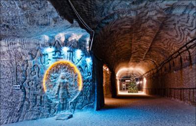 Соляное царство на глубине 300 метров: Соледарская пещера, которая поражает своими масштабами - 24tv.ua