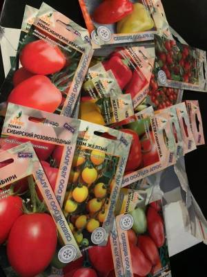 Друзья из новосибирского Агроса прислали сегодня на испытание 20 гибридов томатов и 6 перцев. - skuke.net - Россия