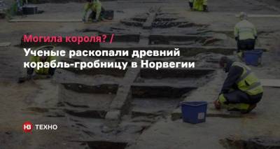 Могила короля? Ученые раскопали древний корабль-гробницу в Норвегии - nv.ua - Норвегия - Осло