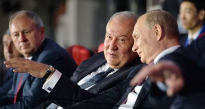 Владимир Путин - Никол Пашинян - Армен Саркисян - Президент Армении обратился с просьбой к Путину оказать содействие в процессе демаркации - ru.armeniasputnik.am - Азербайджан