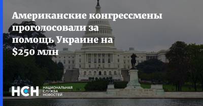 Американские конгрессмены проголосовали за помощь Украине на $250 млн - nsn.fm - США - Украина