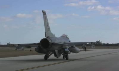 В США упал истребитель F-16 - topwar.ru - США - штат Висконсин - шт. Мичиган