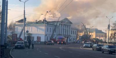 Пожар в Полтаве: ГСЧС через суд пыталась запретить эксплуатацию исторического здания - nv.ua - Полтавская обл. - Полтава - Гсчс