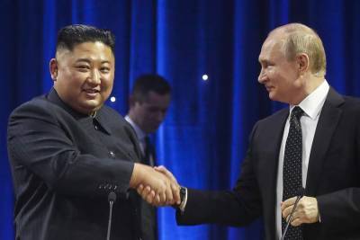 Ким Ченын - Владимир Владимирович Путин - Ким Чен Ын поздравил Путина с Днем России - m24.ru - Россия - КНДР - Корея