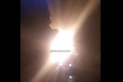 Опубликовано видео с места взрыва цистерны с сжиженным газом в Казани - mk.ru - Россия - Казань
