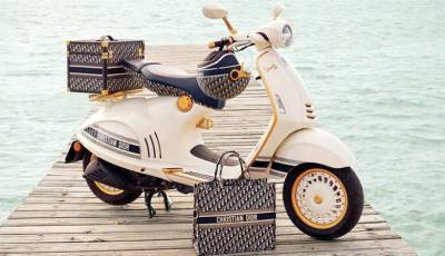Одри Хепберн - Как у Одри Хепберн в «Римских каникулах»: Dior выпустил коллекцию скутеров - bykvu.com - Украина - Италия