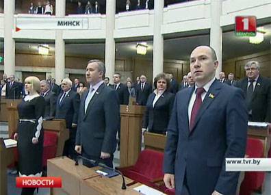 К работе сегодня приступили белорусские сенаторы и депутаты - tvr.by