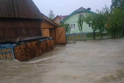 На Прикарпатье из-за сильных ливней поселок оказался под водой - mignews.com.ua - Ивано-Франковская обл.