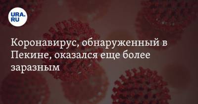 Коронавирус, обнаруженный в Пекине, оказался еще более заразным - ura.news - Китай - Пекин - Ухань