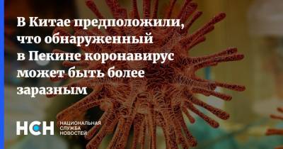 В Китае предположили, что обнаруженный в Пекине коронавирус может быть более заразным - nsn.fm - Китай - Пекин - Ухань