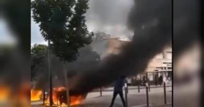 Во Франции проходят массовые беспорядки с участием чеченцев (видео) - fakty.ua - Франция - Алжир - Марокко - Дижон