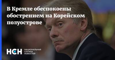 Дмитрий Песков - В Кремле обеспокоены обострением на Корейском полуострове - nsn.fm - Москва - Россия - Южная Корея - КНДР - Сеул - Кэсон