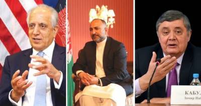 Залмай Халилзад - Замир Кабулов - Россия, США и Афганистан обсудил мирный процесс - dialog.tj - Россия - США - Афганистан