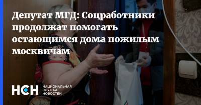 Депутат МГД: Соцработники продолжат помогать остающимся дома пожилым москвичам - nsn.fm - Москва