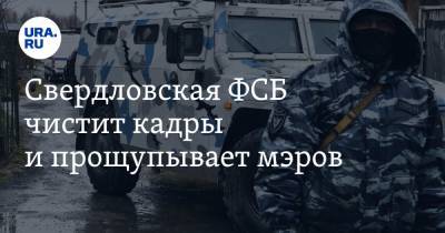 Владимир Жабриков - Свердловская ФСБ чистит кадры и прощупывает мэров - ura.news - Екатеринбург - Свердловская обл.