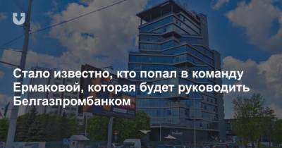 Надежда Ермакова - Стало известно, кто попал в команду Ермаковой, которая будет руководить Белгазпромбанком - news.tut.by