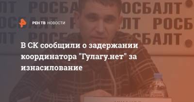 В СК сообщили о задержании координатора "Гулагу.нет" за изнасилование - ren.tv - Москва - Россия
