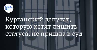 Курганский депутат, которую хотят лишить статуса, не пришла в суд. Скрывалась в кафе - ura.news - Екатеринбург - Курганская обл. - Шадринск