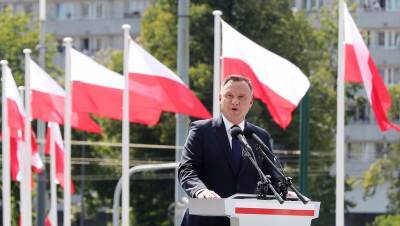 Анджей Дуда - Президент Польши: страна избавилась от российского влияния с помощью войск США - gazeta.ru - Москва - США - Германия - Польша - Литва - Варшава