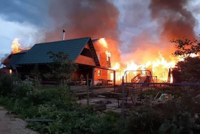 Стали известны детали о пожаре в конюшне в Заокском районе - tula.mk.ru - Тульская обл. - район Заокский