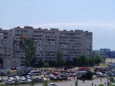Сергей Кузин - Взрыв газа в столичной многоэтажке: появилось несколько видеозаписей с места ЧП - golos.ua - Киев