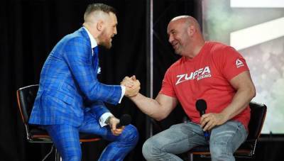 Конор Макгрегор - Дэйна Уайт - Глава UFC Уайт подтвердил завершение карьеры Макгрегора - vesti.ru - Ирландия