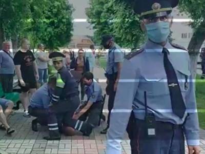 В Беларуси протестуют против задержания активистов и кандидатов в президенты - golos.ua - Москва - Белоруссия - Брестская обл.