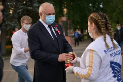 Сергей Цивилев - Александр Патрин - Кемеровчане зажгли «Свечи памяти» - gazeta.a42.ru - Кузбасс