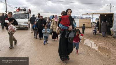 Более 20 сирийских беженцев вернулись домой из Ливана - nation-news.ru - Россия - Сирия - Ливан