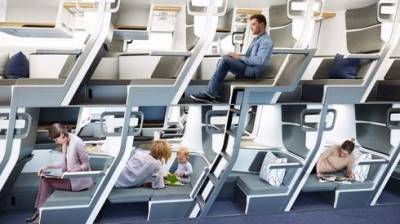 Кресла в два этажа, пассажиры под колпаком: как изменятся самолеты после пандемии - vesty.co.il