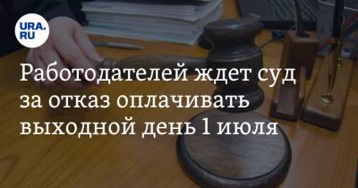 Павел Крашенинников - Работодателей ждет суд за отказ оплачивать выходной день 1 июля - ura.news