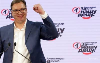 Александр Вучич - На выборах в Сербии лидирует партия президента - korrespondent.net - Сербия