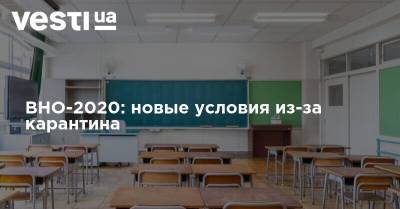 Любомира Мандзий - ВНО-2020: новые условия из-за карантина - vesti.ua