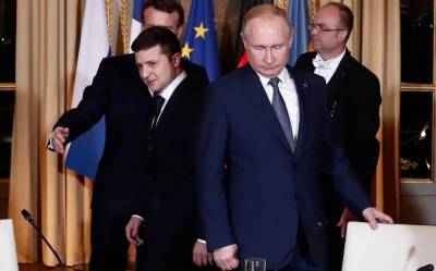 Владимир Зеленский - Владимир Путин - У меня нет времени выбирать, доверять Путину или нет, – Зеленский - focus.ua - Украина - Канада - Донбасс