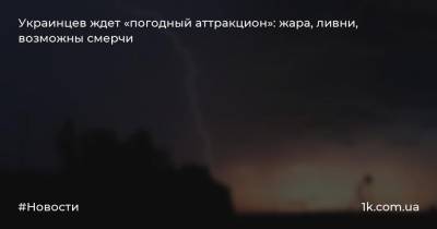 Наталка Диденко - Украинцев ждет «погодный аттракцион»: жара, ливни, возможны смерчи - 1k.com.ua - Украина - Киевская обл. - Луганская обл. - Винницкая обл. - Черкасская обл. - Житомирская обл. - Донецкая обл.