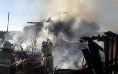 22 июня в Мордовии сгорел дом - stolica-s.su - Мордовия