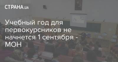 Любомира Мандзий - Учебный год для первокурсников не начнется 1 сентября - МОН - strana.ua - Украина - Университет