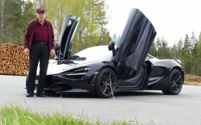 В 78 лет он почувствовал жажду скорости и купил McLaren 720S Spider - zr.ru
