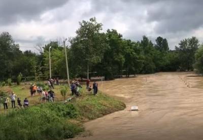 "Подводное" кладбище и угроза ЧП на дамбе: страшные фото и видео потопа на Прикарпатье - facenews.ua - Ивано-Франковская обл.